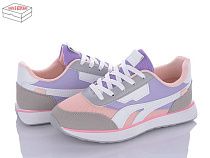 Кроссовки Obuv Ok THNB383 grey-pink ЗНИЖКА! в магазине Фонтан Обуви