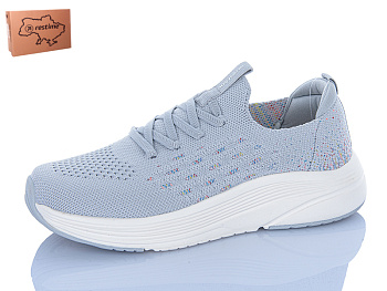 Кроссовки Restime OWL26752 grey в магазине Фонтан Обуви