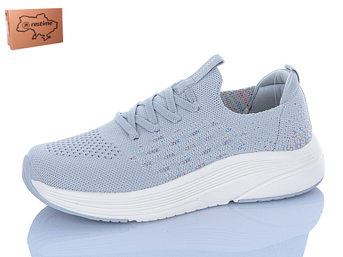 Кроссовки Restime OWL26752 grey в магазине Фонтан Обуви