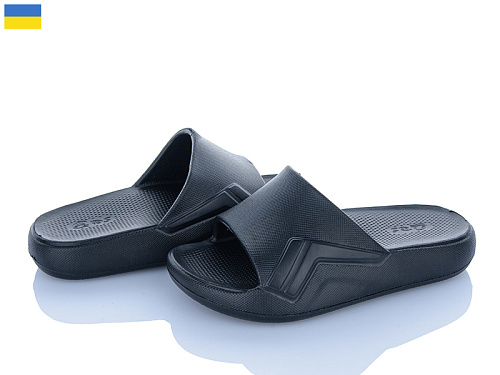 Шлепанцы Vladimir DS ППЖ07 чорний в магазине Фонтан Обуви