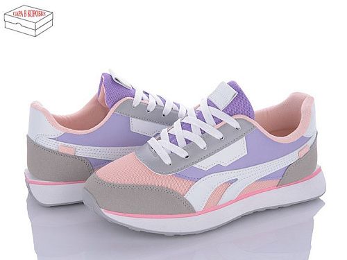 Кроссовки Obuv Ok THNB383 grey-pink ЗНИЖКА! в магазине Фонтан Обуви