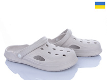 Кроксы Inblu 201 св.сірий в магазине Фонтан Обуви