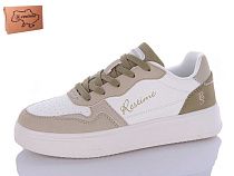 Кроссовки Restime FWB24078 white-olive в магазине Фонтан Обуви