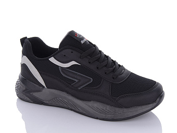 Кроссовки Sharif 4217 black-grey (40-45) в магазине Фонтан Обуви