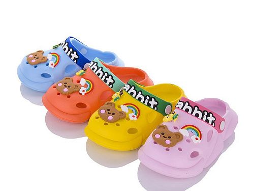 Кроксы No Brand CR24 mix в магазине Фонтан Обуви