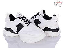 Кроссовки No Brand 8110 white-black в магазине Фонтан Обуви