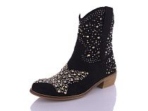 Ботинки Miss Ilonna 71 black в магазине Фонтан Обуви