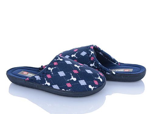 Тапочки Soylu GE359 синій в магазине Фонтан Обуви