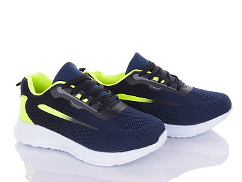 Кроссовки No Brand A2580-12 d.blue-black в магазине Фонтан Обуви