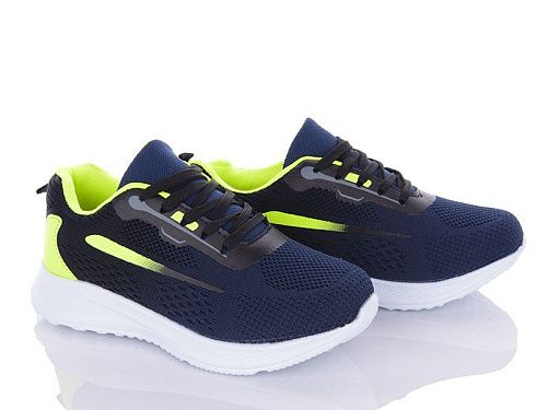 Кроссовки No Brand A2580-12 d.blue-black в магазине Фонтан Обуви