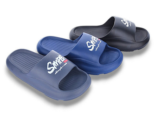 Шлепанцы Elmob W800 mix батал в магазине Фонтан Обуви