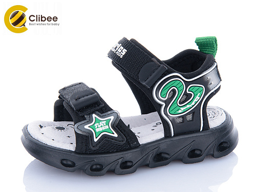 Босоножки Clibee-Apawwa ZA184-1 black в магазине Фонтан Обуви