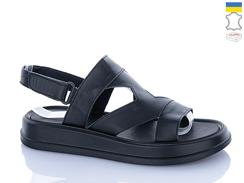 Босоножки Sali 2126 чорний к чор-п. в магазине Фонтан Обуви