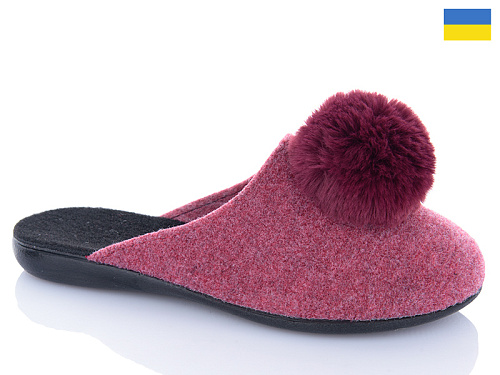 Тапочки Inblu N135 червоний в магазине Фонтан Обуви