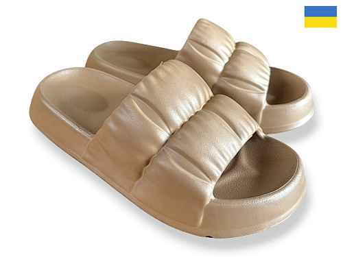 Шлепанцы Rai Shoes L7 кава в магазине Фонтан Обуви