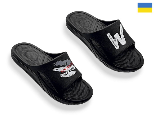 Шлепанцы Rai Shoes P408 чорний в магазине Фонтан Обуви