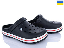 Кроксы Dago Прогрес M224 чорний в магазине Фонтан Обуви