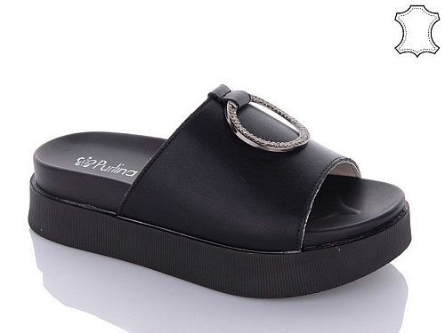 Шлепанцы Purlina P1494-1 в магазине Фонтан Обуви