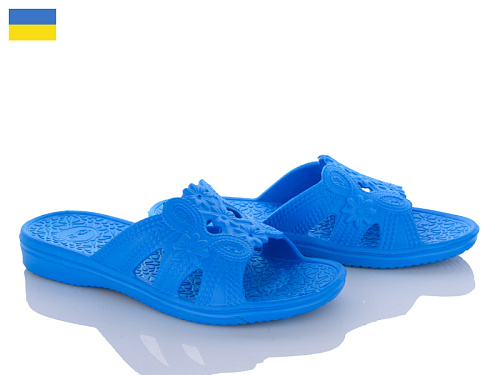 Шлепанцы Favorit ПЖ29 синій в магазине Фонтан Обуви