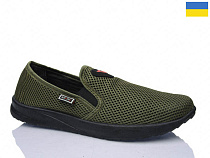 Слипоны Demur 6-144 хакі в магазине Фонтан Обуви