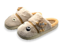 Тапочки Rai Shoes T25-01 бежевий в магазине Фонтан Обуви