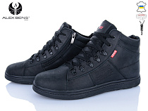 Ботинки Alex Bens 15 L-M чорний в магазине Фонтан Обуви