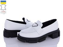 Туфли Мрія 2418 білий шкіра в магазине Фонтан Обуви