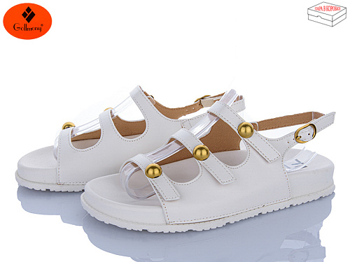 Босоножки Gollmony STJZ03 off white в магазине Фонтан Обуви