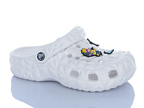 Кроксы Violeta 8-506 white в магазине Фонтан Обуви