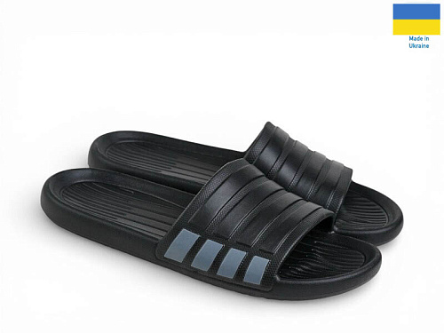 Шлепанцы Rai Shoes L140 чорний в магазине Фонтан Обуви