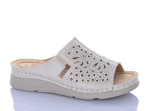 Шлепанцы Leguzaza H1-9 beige в магазине Фонтан Обуви