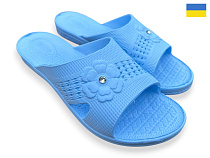 Шлепанцы Rai Shoes Камінь 2 блакитний в магазине Фонтан Обуви