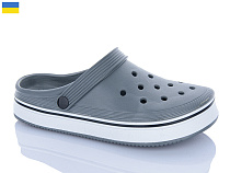 Кроксы Inblu 4001 сірий в магазине Фонтан Обуви