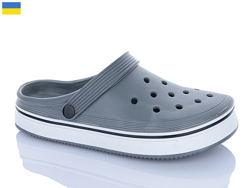 Кроксы Inblu 4001 сірий в магазине Фонтан Обуви