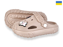 Кроксы Rai Shoes 3001 бежевий в магазине Фонтан Обуви