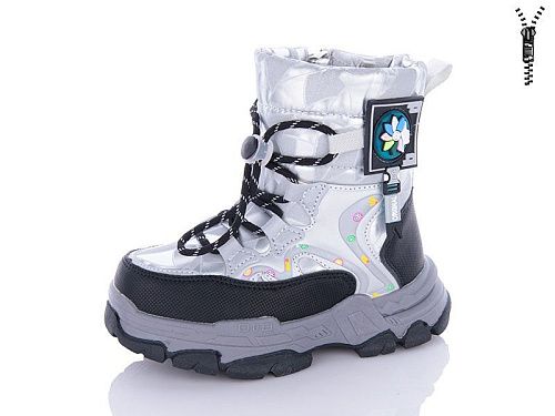 Дутики Леопард 236-B13 в магазине Фонтан Обуви