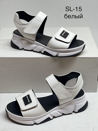 Босоножки SL-15 white в магазине Фонтан Обуви