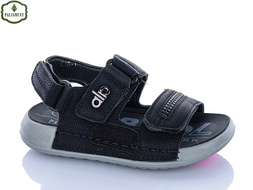 Босоножки Paliament C16 black в магазине Фонтан Обуви