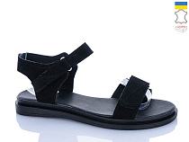 Босоножки Sali 13 чорний з чор-п. в магазине Фонтан Обуви