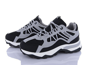 Кроссовки Violeta 9-759-9-784 black-grey в магазине Фонтан Обуви