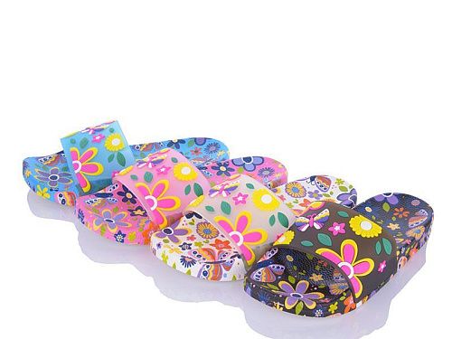 Шлепанцы Sanlin2 2088-22 mix в магазине Фонтан Обуви