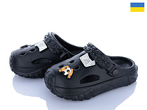 Кроксы Golden Lion 1300 чорний в магазине Фонтан Обуви