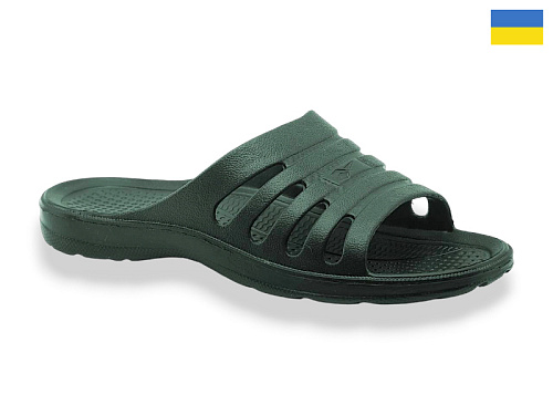 Шлепанцы Rai Shoes M201 краб-хакі в магазине Фонтан Обуви