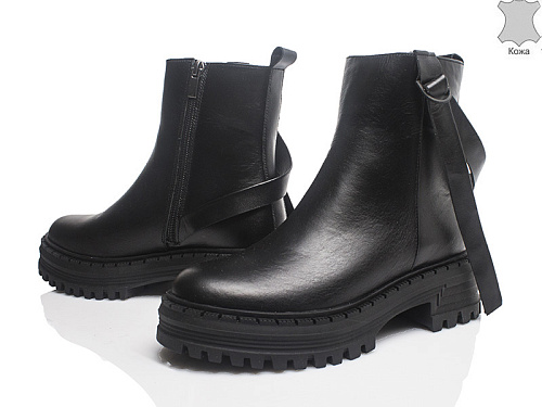 Ботинки Gratis 21451-4166 LS чорний в магазине Фонтан Обуви