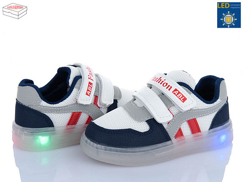 Кроссовки Wei Wei 10-3 navy LED в магазине Фонтан Обуви