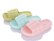 Шлепанцы No Brand W861A mix в магазине Фонтан Обуви