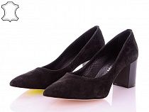 Туфли Mania К6 замш черный в магазине Фонтан Обуви