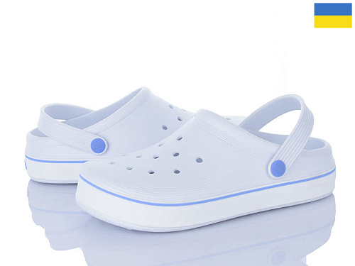 Кроксы Golden Lion 419 білий в магазине Фонтан Обуви