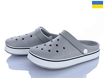 Кроксы Roks 1004 сірий в магазине Фонтан Обуви