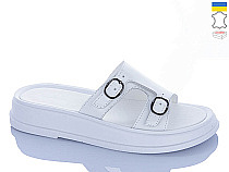 Шлепанцы Sali 11 білий біл-п. в магазине Фонтан Обуви